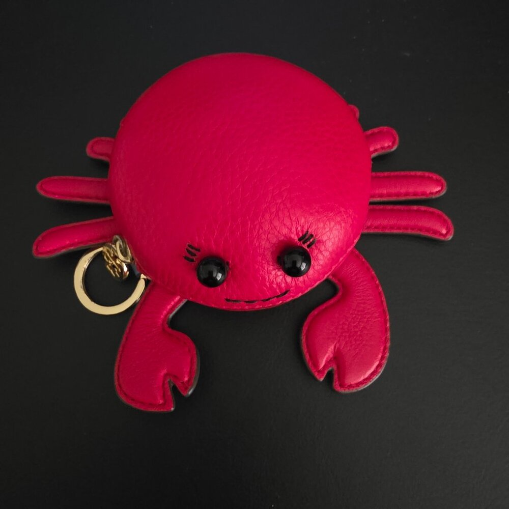 RARE Tori Burch Carl the  Crab Coin Purse